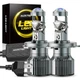 2x AUXITO 9003 H4 LED Headlight Bulbs CANBUS High Low Beam 8000LM Super Bright