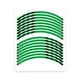 Dark Green 17 inch Tape Stripe Rim Stickers C01B For Suzuki Bandit GSF1250 07-18