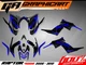 Fits Yamaha Raptor 700R Graphics Kit 2006 2007 2008 2009 2010 2011 2012 decals