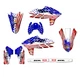2024-2025 YZ 450 FX MERICA Usa Senge Graphics Kit Compatible with Yamaha