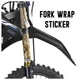 For Honda CRF450RL CRF300L RALLY CRF450L Fork Wrap Sticker TT027