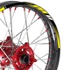 Yellow 21 in. 18" Dirt Bike Decal Rim Sticker D01 For Honda CRF 450L 19 20