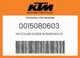 KTM Genuine Hh Collar Screw M 8X60 Ws=10 - 0015080603