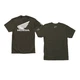 D'COR Honda Wing II T-Shirt Md Black 80-116-2