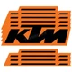 D'COR Visuals 6" KTM Decal - 40-30-107