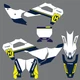 2025 Husqvarna FC TC 125-450 Husqvarna Racing Kit & Plate Graphics MSG Us # Info