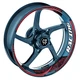 Racing BP 17 inch Rim Wheel Stickers Decals For Yamaha YZF-R1M 15-20 19 18 17 16