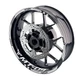 17 inch Rim Wheel Sticker Red White Decals For Yamaha MT-09 MT09 23 24 All Year