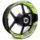 17 inch Vinyl Wheel Rim Stickers S28W For Honda CBR1000RR Fireblade 18-20