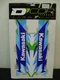 K062-9517-BLNS KAWASAKI  OEM ELEKTRODE GRAPHICS KIT  BLUE  NEW