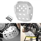 Silver DRZ-4S Skid Plate Under Bash Cover Guard For SUZUKI DRZ-4SM DRZ4SM 2025