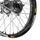 Orange R02B MX Bikes Strip Tapes Rim Sticker Decal For BETA 500 RS 2015-2016
