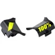 100% Forecast Canister Covers - Black/Fluo Yellow