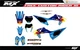 Fit KTM XCW XCFW EXC EXCF 2020 to 2023 & 2019 to 2022 SX SXF XC XCF graphic kit