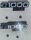 PAIRS SIDE COVER BADGE EMBLEM FIT KZ1000/Z1R 1978~80 RPLC KAWASAKI #56018-1020