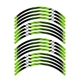 For Kawasaki Ninja 650 15 16 17 18 19 20 21 17 inch Wheel Sticker Green DOT