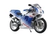 Skynet 1/12 Finished Model Bike Honda NSR250R '88 Terrablue/Los White JP