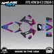 Graphics Kit for KTM Electric Mini SXE2 (2024+) Razor Series - Magenta Shift