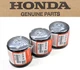 New Genuine Honda MFJ Quality Oil Filter & Seal Cartridge 3 Multi Qty Pack #R13