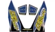 Pro Circuit D22T6-DB T-6 Exhaust Decal - Dark Blue Pro Circuit D22T6-DB T-6 Exhaust Decal - Dark Blue