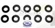 HONDA CRF250R CMX450 CBR600 VFR750 CBR1000 ST1300 GL1800 VALVE COVER BOLT SEALS