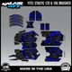 Graphics Kit for STACYC 12 EDRIVE and 16 EDRIVE BRUSHED Twitch-Blue