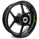 Green Inner Stripe Decal Wheel Stickers For Yamaha TRACER 900 FJ-09 18-20