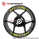 17'' Rim Wheel Stickers Decal Strip Tapes For Yamaha MT10 2018-2020