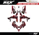 Fits YAMAHA YFZ450R 450X (2014 to 2024) graphic kit decals stickers racing yfz