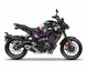 Complete Graphic Kit Decal Sticker "Joker" For Yamaha MT-09 MT09 2014-2023