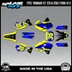 Graphics Kit for Yamaha YZ250 YZ125 (1996-2001) YZ 250 YZ 125 Dream - Yellow