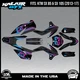 Graphics Kit for KTM 85SX 105SX SX85 SX105 (2013-2017) Guard Series-Magenta shft