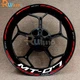 High Quality Motorcycle Wheel Hub Reflective Decal For Yamaha MT-07 MT07 MT 07