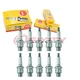 10 pc NGK 1473 BU8H BLYB Standard Spark Plugs for SF24 QL6VC 886M 6038 ol
